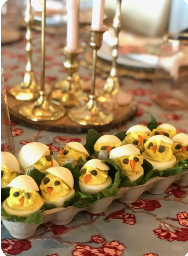Chick Deviled Eggs – Table Terrain