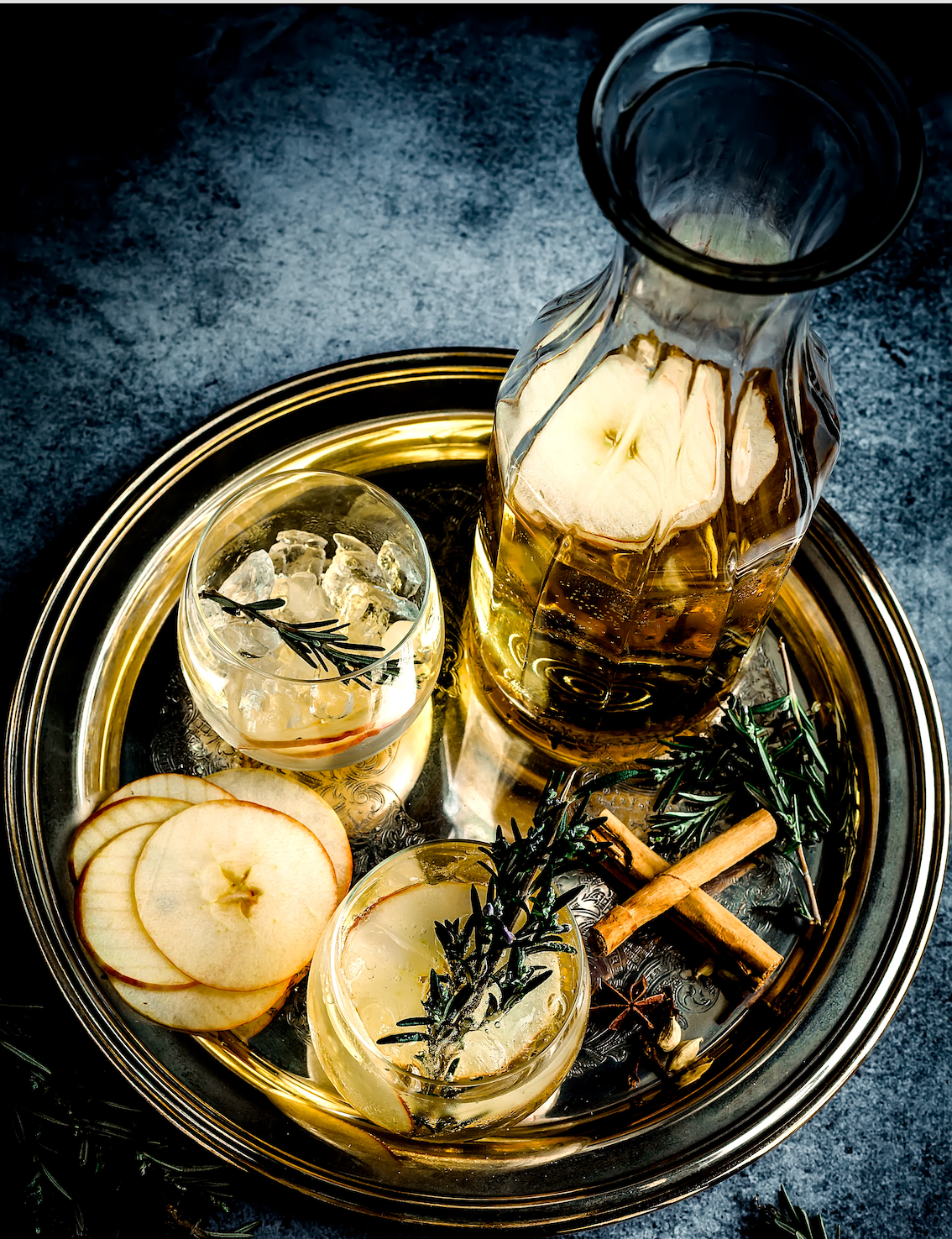 Rosemary Apple Cider Bourbon Cocktail – Table Terrain