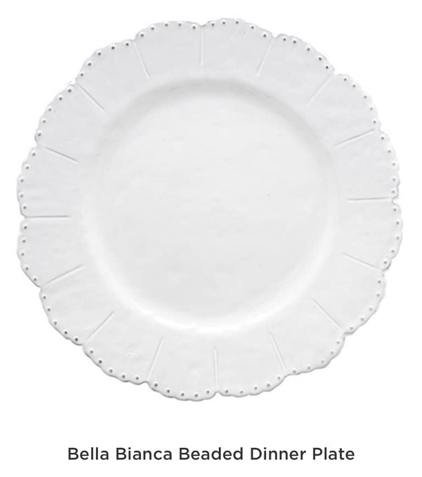 Plates, Italian Beaded Dinner (Set of 4)