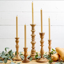 Candle Holders, Mango Wood (Set of 5)