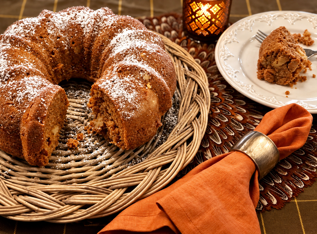 Edna Lewis’s Fresh Apple Cake — Brooke’s Bundt Version