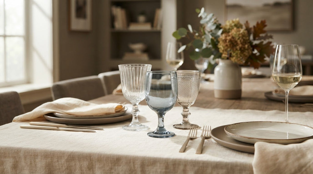 Elegant Water Goblets: How to Choose the Right Glassware for Your Table
