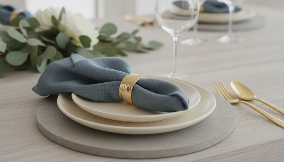 How to Style Napkin Rings: 2026 Elegant Tablescape Guide