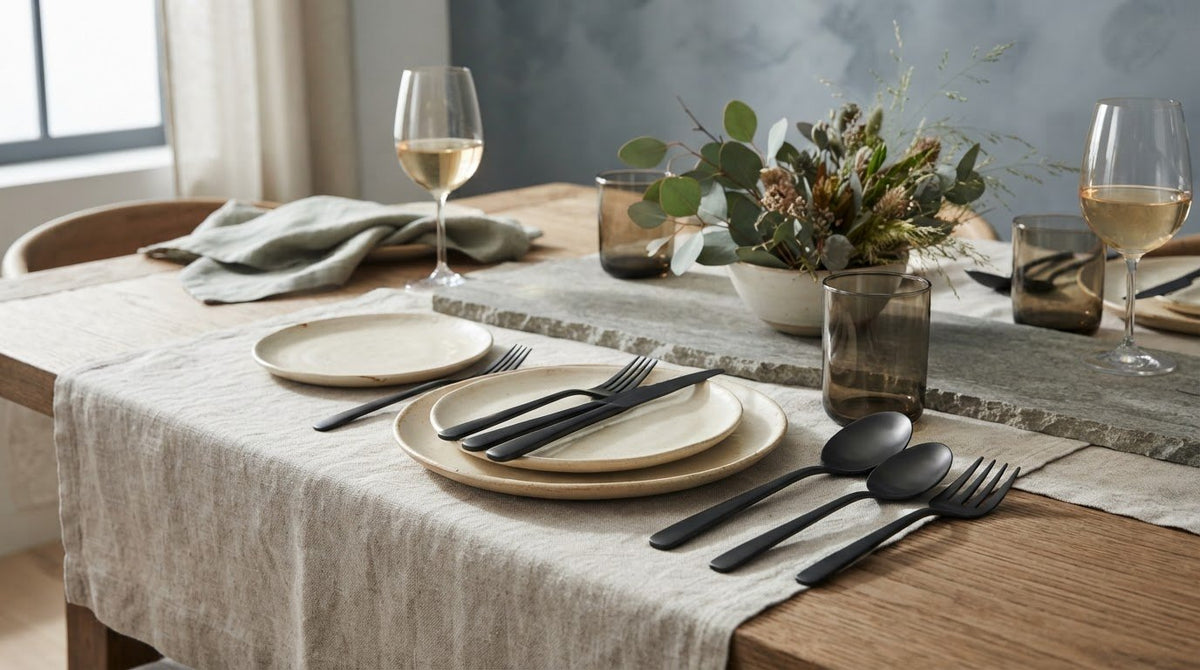 Matte Black Flatware Buying Guide: Quality, Styling, and Care in 2026