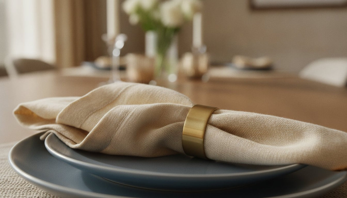 The Definitive Guide to Linen Napkins and Napkin Rings: Styling Your 2026 Table