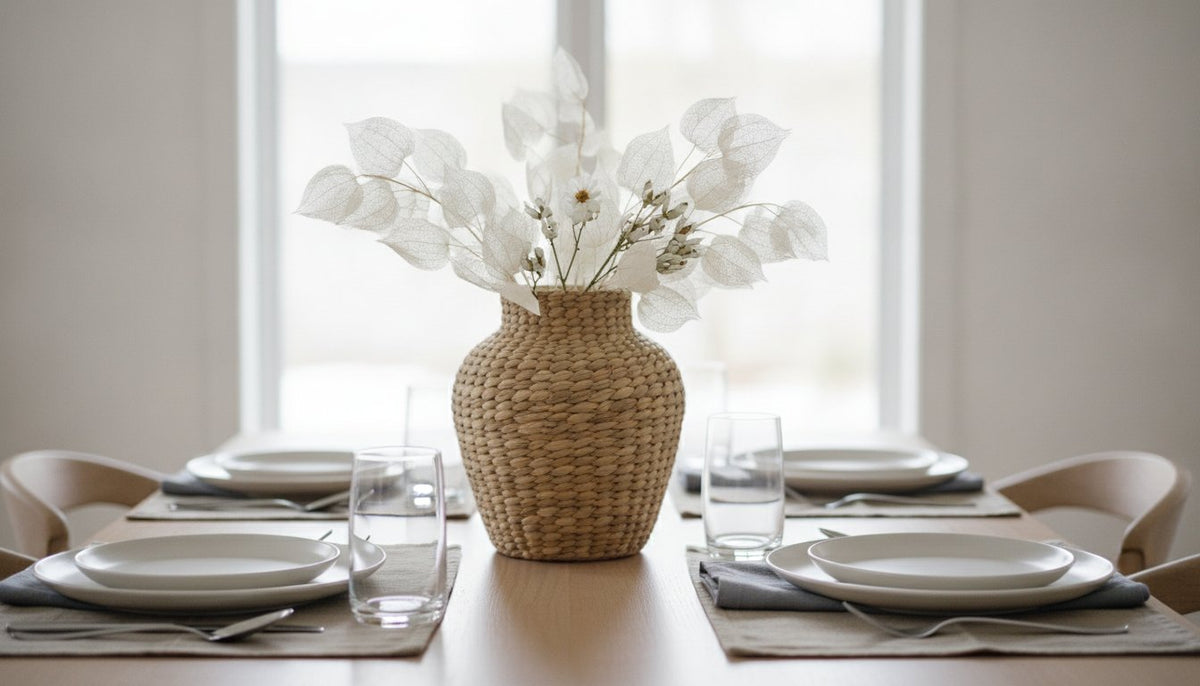 Woven Vase Styling Guide: Elevate Your 2026 Tablescape with Organic Texture