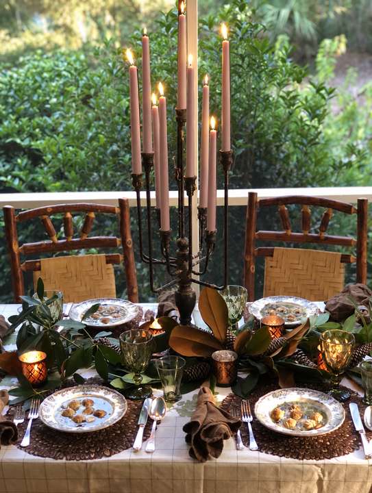 Candles, Coffee 18” Tapers, 1 dozen