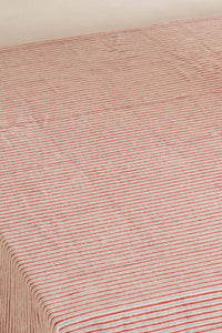 Linen Vasara Tablecloth: Vasara Yellow / 100"x55" / 250x140 cm