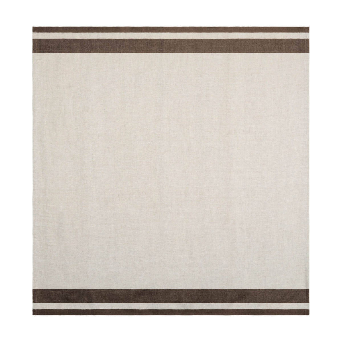 Tablecloth, Gordes Natural & Choco