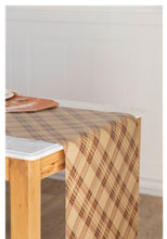 Runner, Brown Plaid Paper 25’