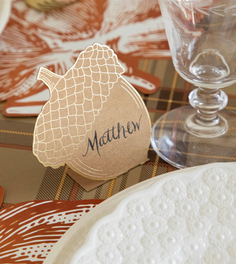 Place cards, Acorn (Set of 12)