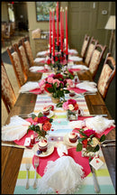 Placemats, Red Heart (Set of 12)