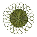 Rattan Placemat (Moss Green)