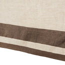 Tablecloth, Gordes Natural & Choco