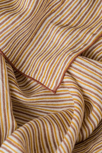 Linen Vasara Tablecloth: Vasara Yellow / 100"x55" / 250x140 cm
