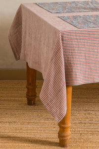 Linen Vasara Tablecloth: Vasara Yellow / 100"x55" / 250x140 cm