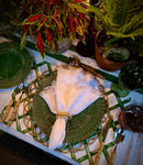 Placemats, Green Lattice (Set of 24)