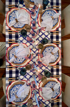 Tablecloth, Blue Gingham Cotton 60"X120"