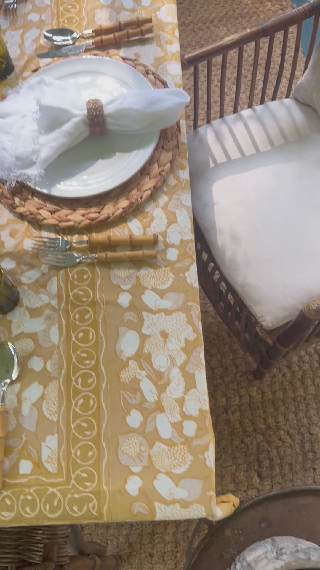 Tablecloths, Forest Harvest Mustard