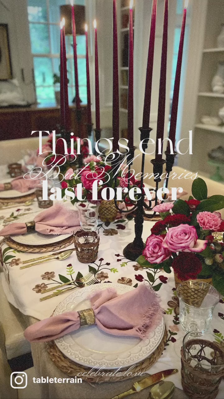 Table Topper-Floral