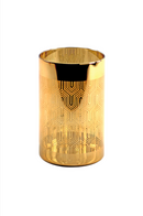 Gold Candle Holder-Extra Large | Table Terrain winter table centerpieces, simple candle centerpieces, inexpensive table centerpieces