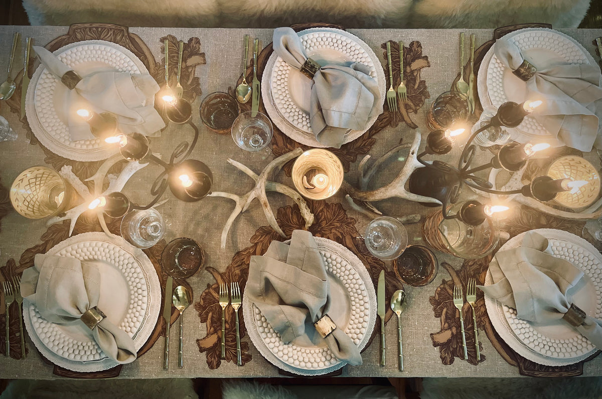 Placemats, Antler Crest (Set of 12)