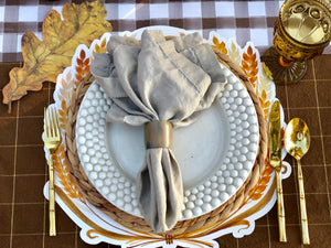 Placemats, Fall Harvest Paper (Set of 12)