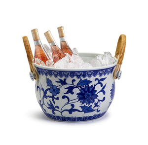 Wine Cooler, Blue and White