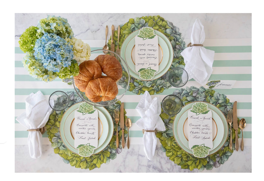 Placemats, Blue Hydrangea (Set of 12)