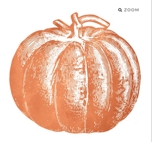 Placemats, Pumpkin (Set of 12)