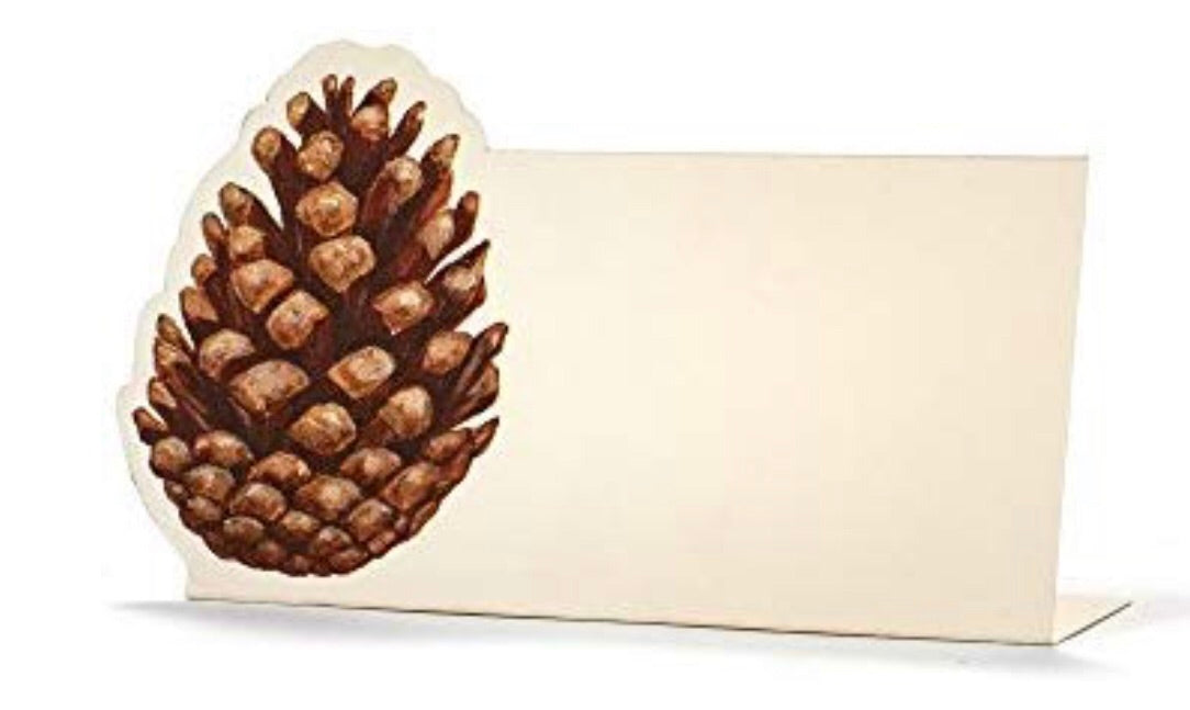 Place cards, Pinecone (Set of 12)