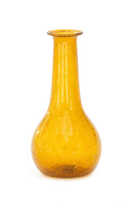 Vase, Amber Glass (Set of 3)