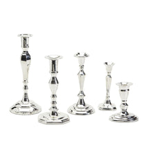 Candlesticks, Silver Plated (Set of 5)