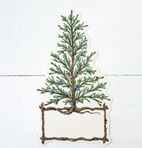 Place cards, Cedar Tree (Set of 12)