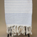 Topper, Striped Blue and White