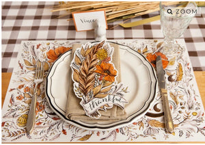 Table Accent, Fall Feather (Set of 12)