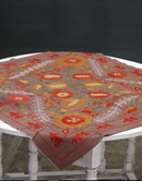 Handmade Vintage Suzani Table Cover | Table Terrain January tablescapes, men's table decorations, kitchen table arrangements